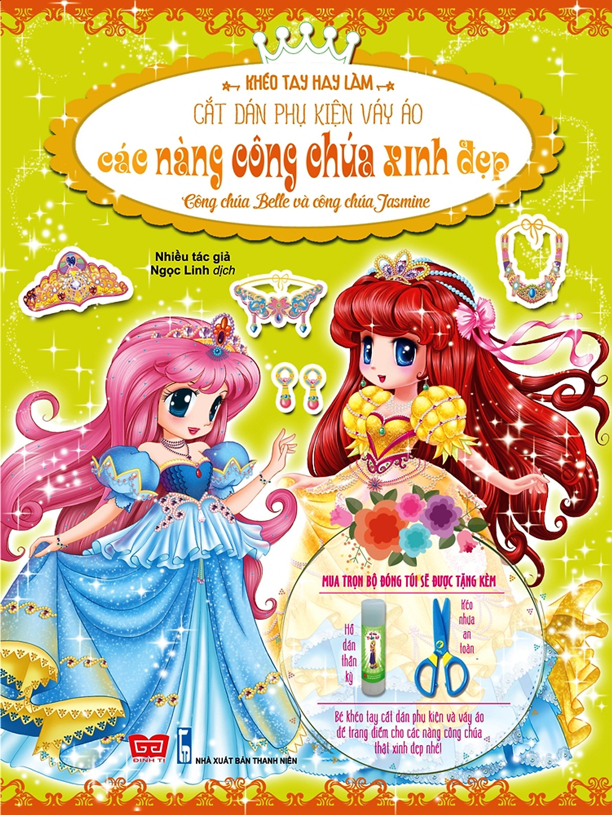 Khéo Tay Hay Làm - Các Nàng Công Chúa Xinh Đẹp: Công Chúa Belle và Jasmine